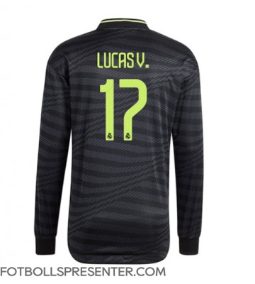 Real Madrid Lucas Vazquez #17 Tredje Matchtröja 2022-23 Långärmad